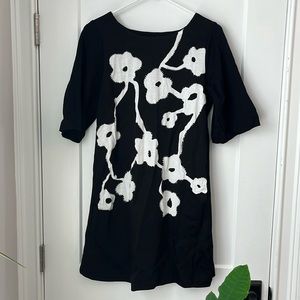 Tsumori Chisato black and white mini dress
